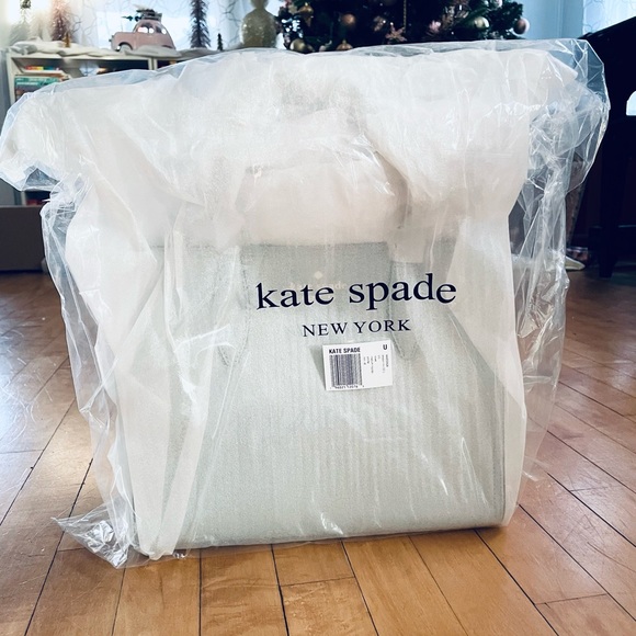 NWT Kate Spade ♠️Rowe Medium Top Zip Satchel / Avalon Mist - Picture 7 of 7